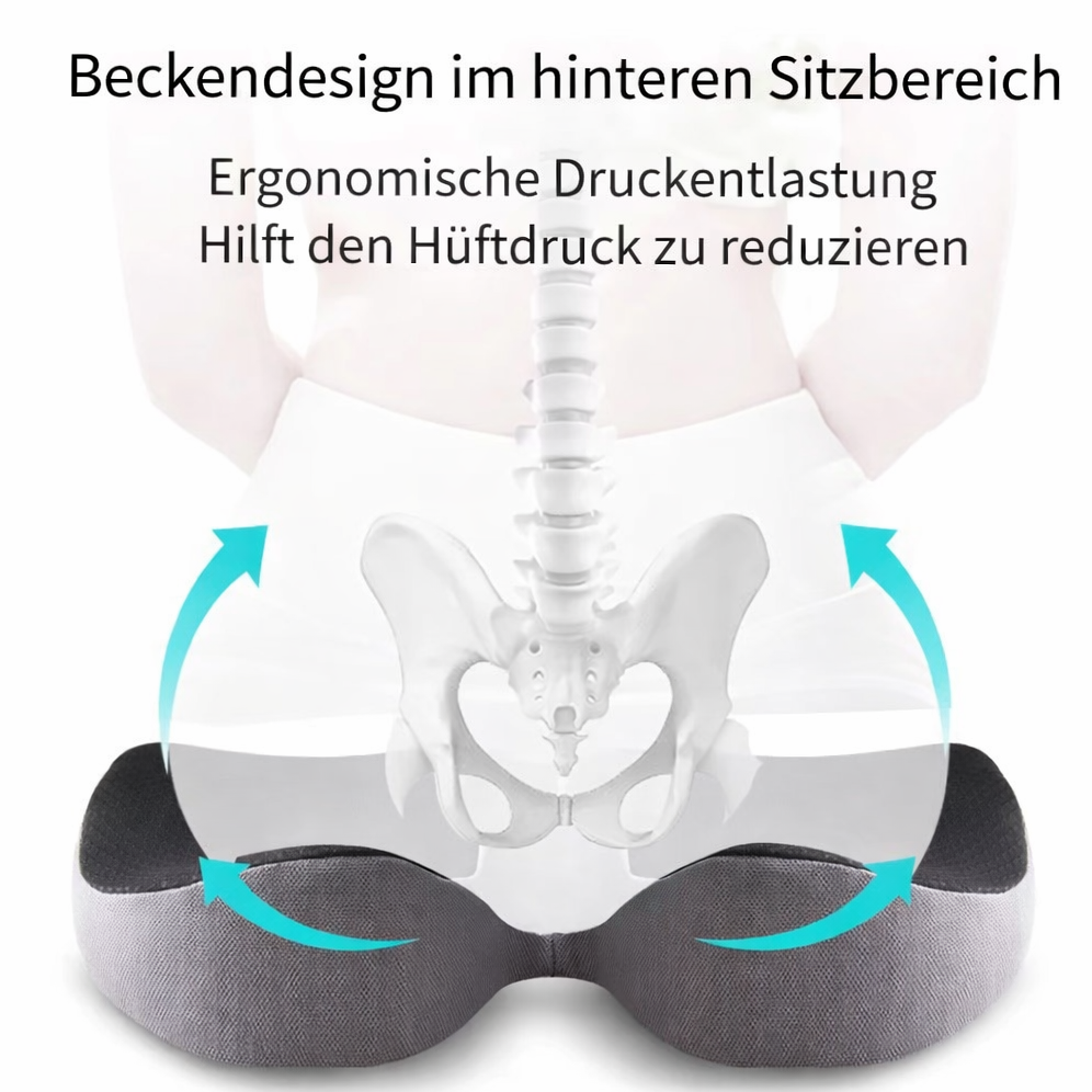 Orthopädisches Premium Steißbein-Entlastungskissen