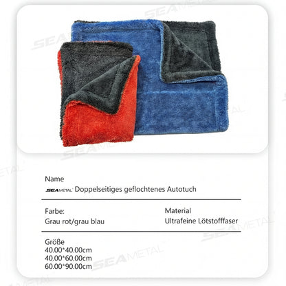 Premium Mikrofaser Auto-Trockentuch, 1200g/m2