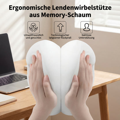 Ergonomisches Premium Memory Schaum Lendenwirbelkissen